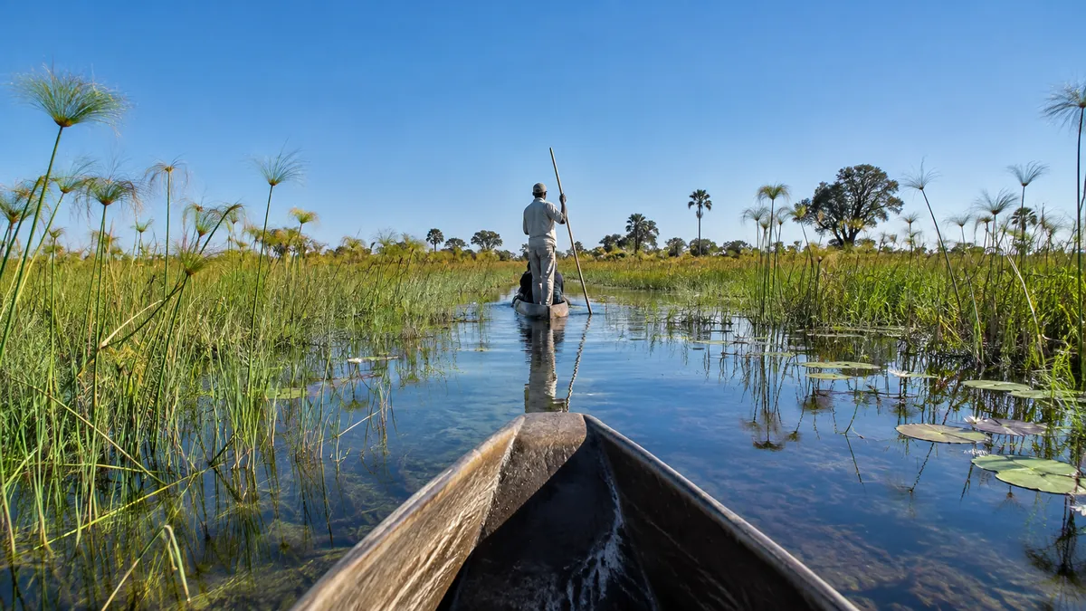 Okavango Delta in Botswana